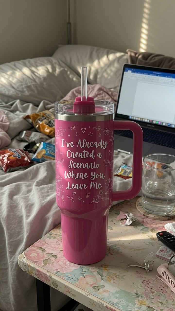 I’ve Already Created a Scenario Where You Leave Me – 40oz Tumbler