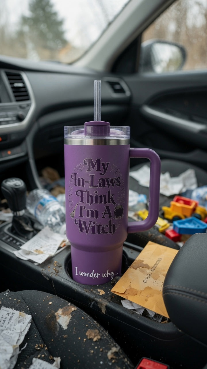 My In-Laws Think I’m A Witch – 40oz Tumbler