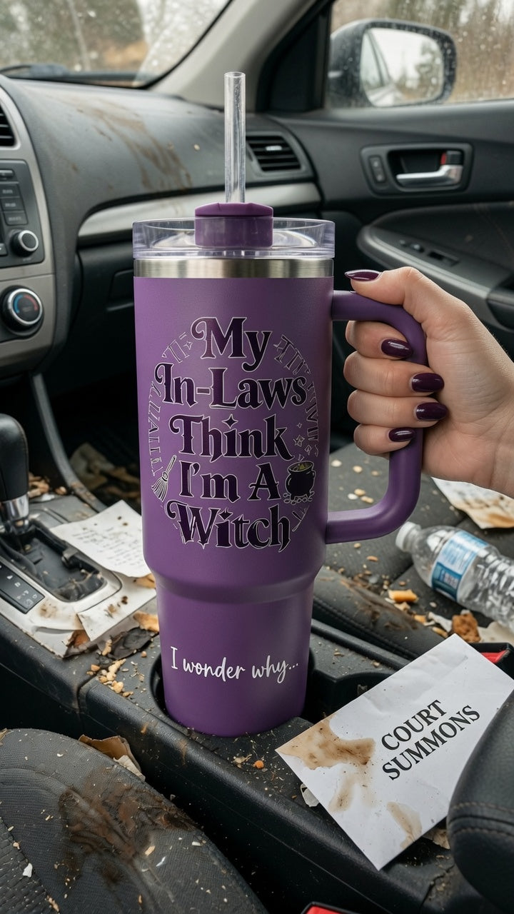 My In-Laws Think I’m A Witch – 40oz Tumbler