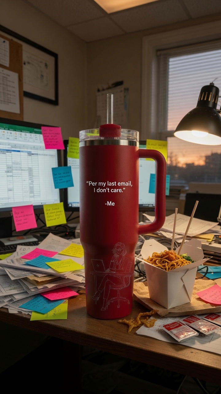 Per My Last Email, I Don’t Care – 40oz Tumbler