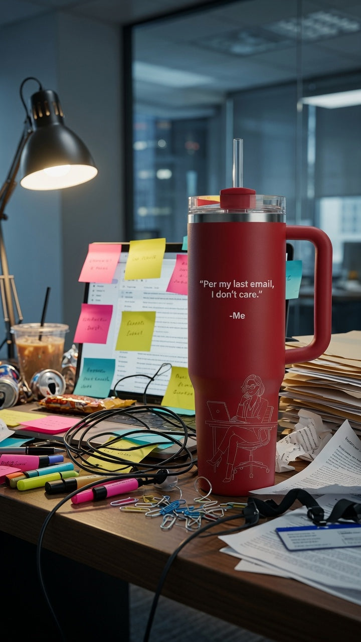 Per My Last Email, I Don’t Care – 40oz Tumbler