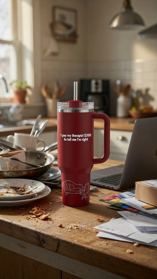 I Pay My Therapist $200 to Tell Me I’m Right – 40oz Tumbler