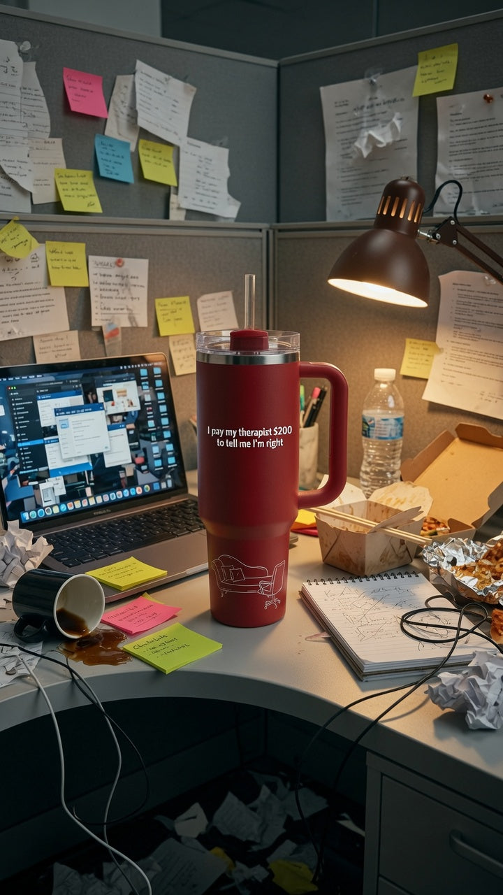I Pay My Therapist $200 to Tell Me I’m Right – 40oz Tumbler